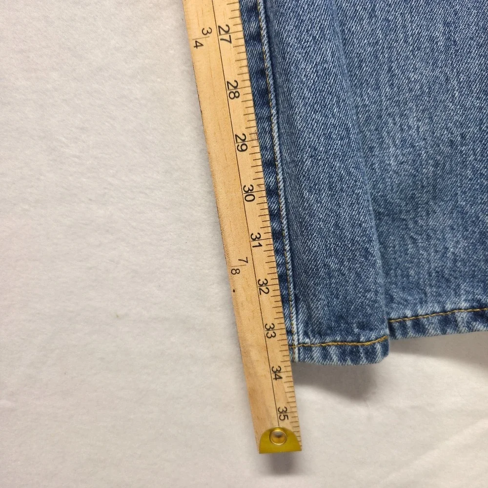 Levi's 517 Bootcut Men's‎ Denim Blue Jeans Size 36x34 Actual 34x34